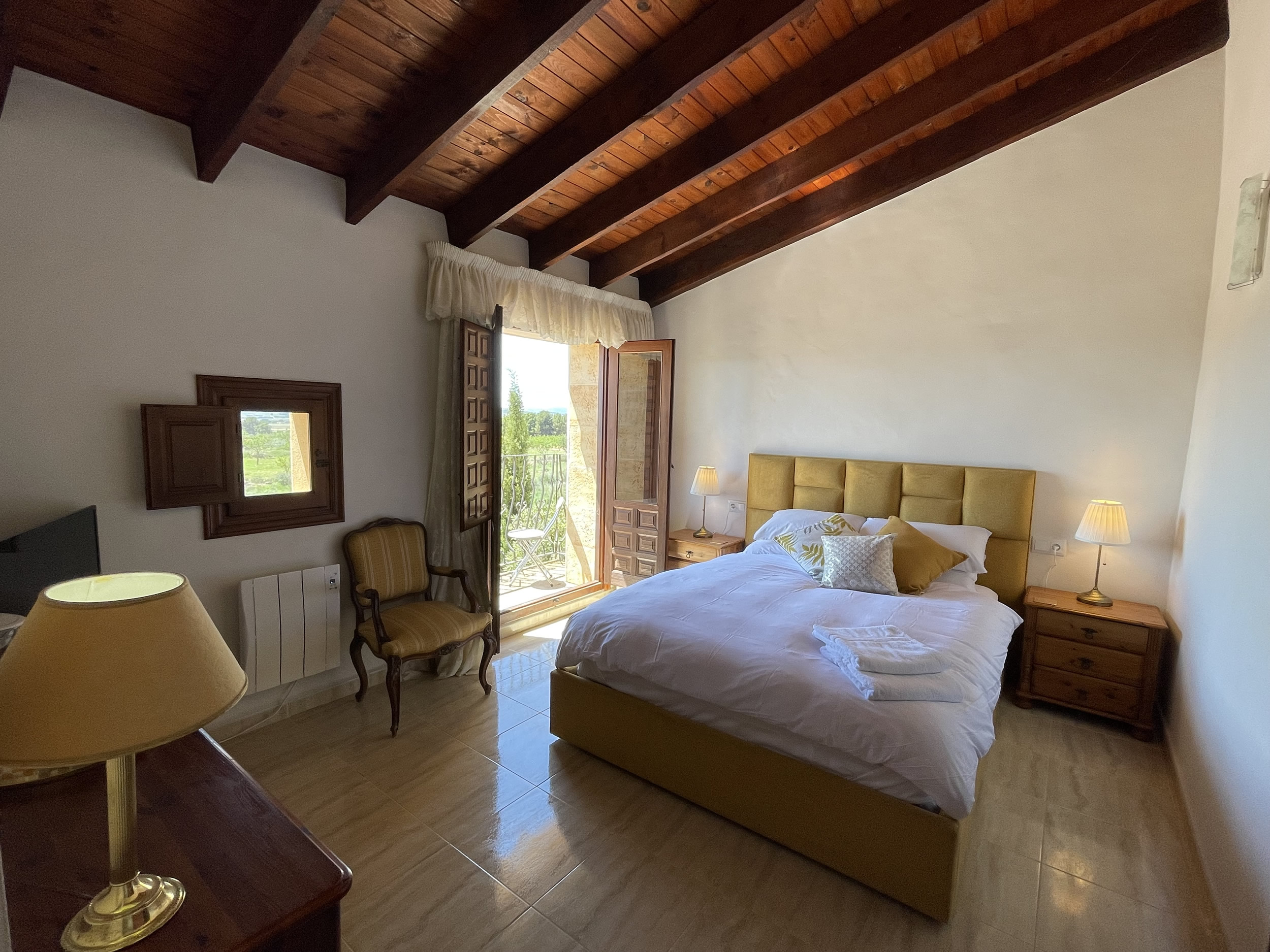 La Dorada, the Gold room with private balcony